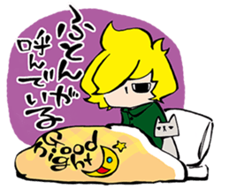 him&cat sticker #8908270