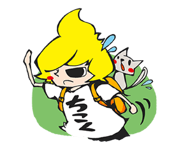 him&cat sticker #8908292