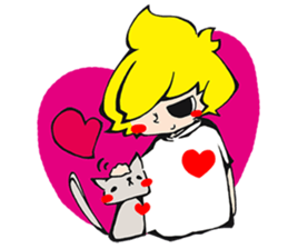 him&cat sticker #8908294