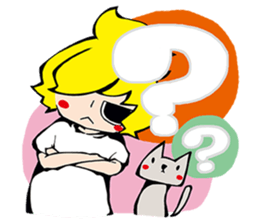 him&cat sticker #8908306