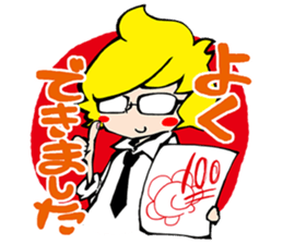him&cat sticker #8908314