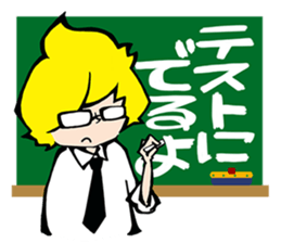 him&cat sticker #8908320