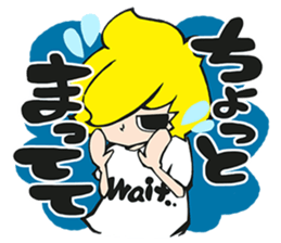 him&cat sticker #8908324