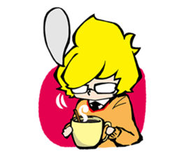 him&cat sticker #8908333