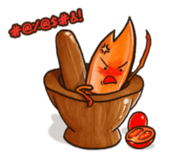 Happy to be "Thai food" (Worldwide) sticker #8908359