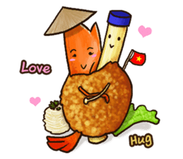 Happy to be "Thai food" (Worldwide) sticker #8908372