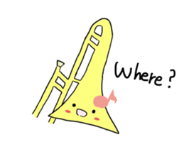 we like orchestra trombone sticker #8908458
