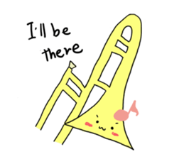 we like orchestra trombone sticker #8908460