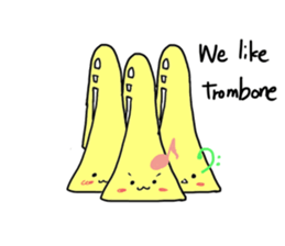 we like orchestra trombone sticker #8908490