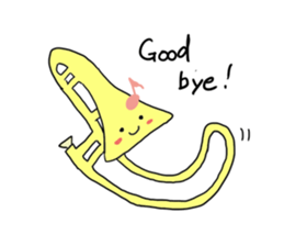 we like orchestra trombone sticker #8908491