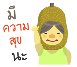 Enjoy with Thai fruits (Thai) sticker #8908541