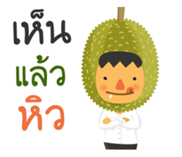 Enjoy with Thai fruits (Thai) sticker #8908549