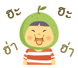Enjoy with Thai fruits (Thai) sticker #8908550