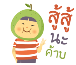 Enjoy with Thai fruits (Thai) sticker #8908556