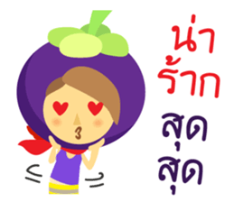 Enjoy with Thai fruits (Thai) sticker #8908558