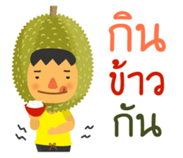 Enjoy with Thai fruits (Thai) sticker #8908563