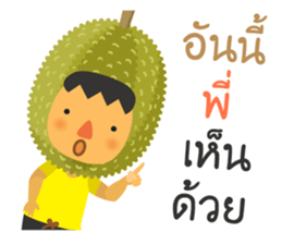Enjoy with Thai fruits (Thai) sticker #8908574