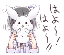 Kansai dialect bunny girl sticker #8908579