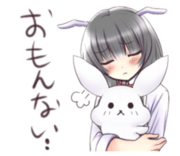 Kansai dialect bunny girl sticker #8908587