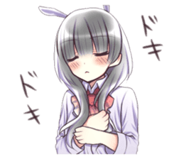 Kansai dialect bunny girl sticker #8908599