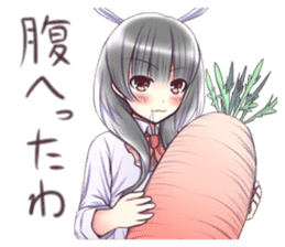 Kansai dialect bunny girl sticker #8908606