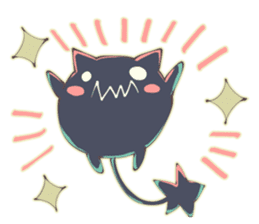 cute devil boy sticker #8908675