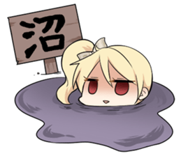 charge girl sticker #8908724