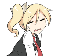 charge girl sticker #8908726