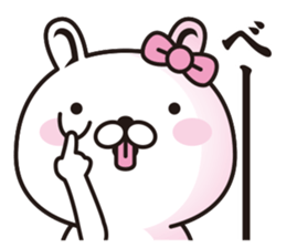 lovely rabbita sticker #8908803
