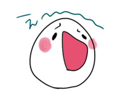 The round with white guys 2 sticker #8909379