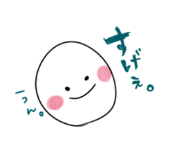 The round with white guys 2 sticker #8909389