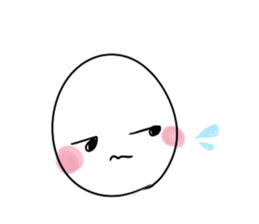 The round with white guys 2 sticker #8909404