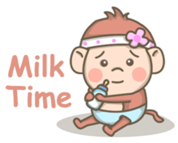 Pinky the Pretty Monkey sticker #8910176