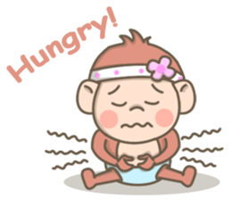 Pinky the Pretty Monkey sticker #8910186