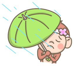 Pinky the Pretty Monkey sticker #8910201