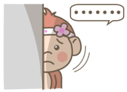 Pinky the Pretty Monkey sticker #8910205