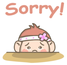 Pinky the Pretty Monkey sticker #8910207