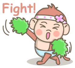 Pinky the Pretty Monkey sticker #8910210