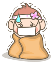 Pinky the Pretty Monkey sticker #8910212