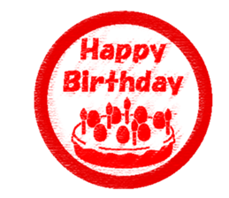 Feeling by Sticker stamping sticker #8910571