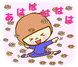 The high school girl who does her best sticker #8910584