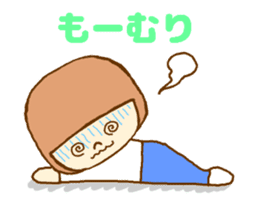 The high school girl who does her best sticker #8910595