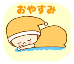 The high school girl who does her best sticker #8910614