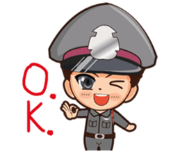 Little Police sticker #8911053