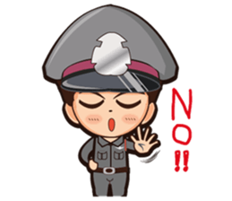 Little Police sticker #8911054