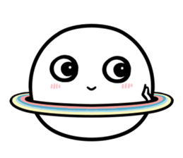 Chubby Saturn Emotions sticker #8911456