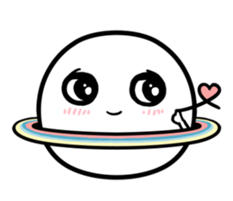 Chubby Saturn Emotions sticker #8911457