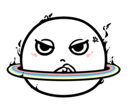 Chubby Saturn Emotions sticker #8911461