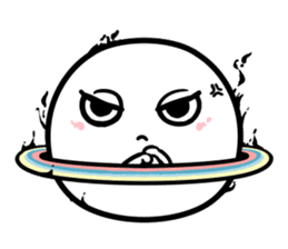Chubby Saturn Emotions sticker #8911461