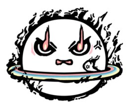 Chubby Saturn Emotions sticker #8911462